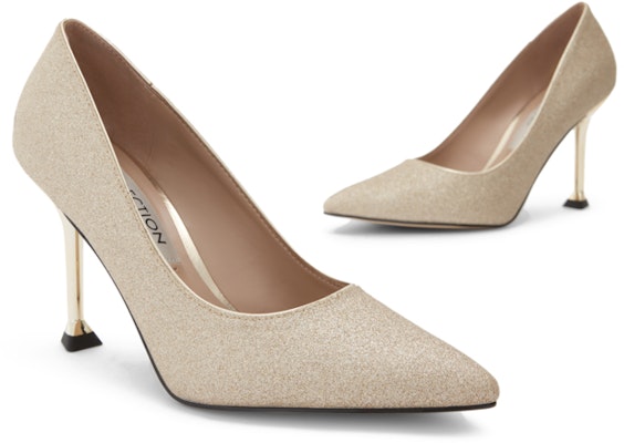 (Women) CHARLES & KEITH Glitter Knit Pointed Toe Pumps 'Bridal Gold' SL1-60280366-2 Shop (Women) CHARLES & KEITH Glitter Knit Pointed Toe Pumps 'Bridal Gold' SL1-60280366-2