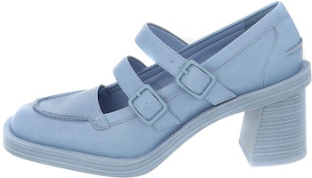 (Women) CHARLES & KEITH Haisley Double Strap Mary Jane Heels 'Blue' CK1-60361369_BLUE (Women) CHARLES & KEITH Haisley Double Strap Mary Jane Heels 'Blue' CK1-60361369_BLUE