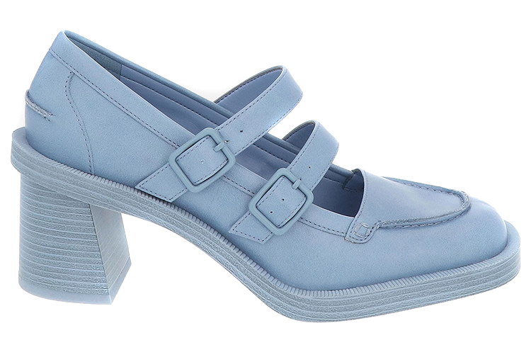 Order CHARLES&KEITH Haisley 雙帶瑪麗珍高筒鞋 女款 藍色