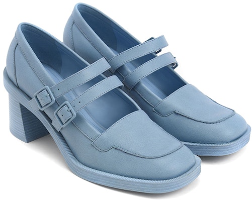 (Women) CHARLES & KEITH Haisley Double Strap Mary Jane Heels 'Blue' CK1-60361369_BLUE Lookbook (Women) CHARLES & KEITH Haisley Double Strap Mary Jane Heels 'Blue' CK1-60361369_BLUE