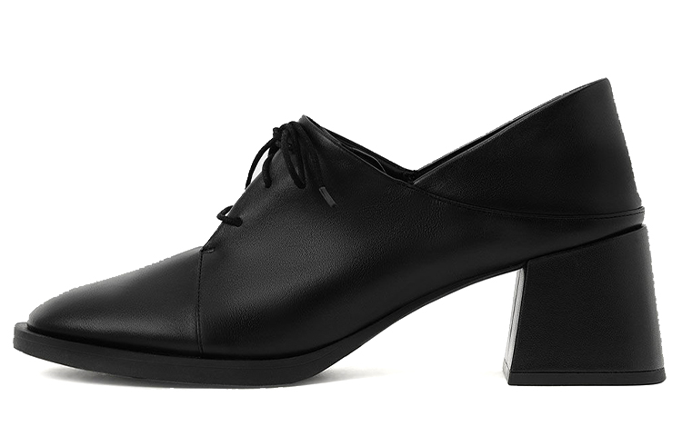 (Women) CHARLES & KEITH High-Heeled Sneaker 'Black' CK1-60361371_BLACK