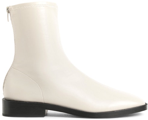 (Women) CHARLES & KEITH Kitten Heel Ankle Boots 'Pink White' CK1-90900090_CHALK Order (Women) CHARLES & KEITH Kitten Heel Ankle Boots 'Pink White' CK1-90900090_CHALK