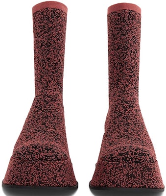 (Women) CHARLES & KEITH Knit Platform Comfort Casual High-Heel Ankle Boot 'Wine Red' CK1-90380119_BURGUNDY Lookbook (Women) CHARLES & KEITH Knit Platform Comfort Casual High-Heel Ankle Boot 'Wine Red' CK1-90380119_BURGUNDY