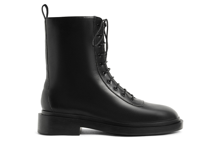 Order (W) CHARLES & KEITH But Hitam Kulit Anak Lembu Ber tali CK1-90580149_BLACK