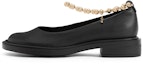 Buy (W) CHARLES & KEITH Lambskin Retro Rantai Chunky Heel Pumps 'Aksen Metalik' SL1-71720098