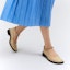 Shop (W) CHARLES & KEITH Lambskin Retro Rantai Chunky Heel Pumps 'Aksen Metalik' SL1-71720098