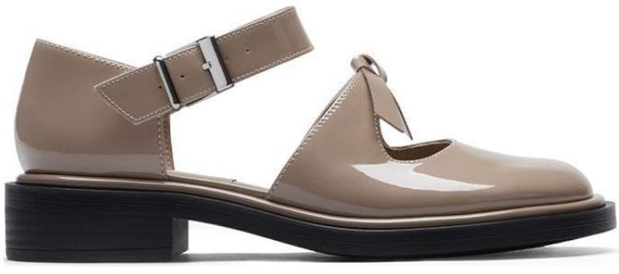 (Women) CHARLES & KEITH Leather Fabric Twist Strap Mary Jane Low Heels 'Grey-Brown' SL1-71720090_TAUPE Order (Women) CHARLES & KEITH Leather Fabric Twist Strap Mary Jane Low Heels 'Grey-Brown' SL1-71720090_TAUPE