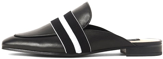 (Women) CHARLES & KEITH Leather Loafer Mules 'Black' SL1-71720046_BLACK (Women) CHARLES & KEITH Leather Loafer Mules 'Black' SL1-71720046_BLACK