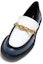 Lookbook (W) CHARLES & KEITH Loafer 'Rantai Berhias Pelbagai Warna' CK1-70380875_MULTI
