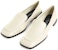 (W) CHARLES & KEITH Loafer Flat 'Jahitan Merah Jambu-Putih' SL1-71720051_CHALK