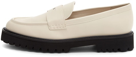 (Women) CHARLES & KEITH Loafer Flat 'Powder White Comfort' CK1-71720030_CHALK (Women) CHARLES & KEITH Loafer Flat 'Powder White Comfort' CK1-71720030_CHALK