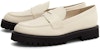 (W) CHARLES & KEITH Loafer Flat 'Putih Bedak Keselesaan' CK1-71720030_CHALK