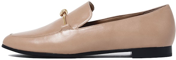 (Women) CHARLES & KEITH Loafer Flat 'Vintage Bow Nude' CK1-70380740_NUDE (Women) CHARLES & KEITH Loafer Flat 'Vintage Bow Nude' CK1-70380740_NUDE