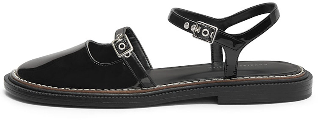 (Women) CHARLES & KEITH Low-Heel Sandal 'Simplified Stitching Black' CK1-70900298_BLACK Buy (Women) CHARLES & KEITH Low-Heel Sandal 'Simplified Stitching Black' CK1-70900298_BLACK