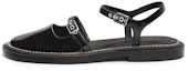 Buy (Women) CHARLES & KEITH Low-Heel Sandal 'Simplified Stitching Black' CK1-70900298_BLACK