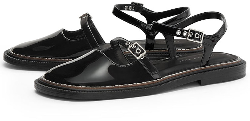 (W) CHARLES & KEITH Sandal Hak Rendah 'Simplified Stitching Hitam' CK1-70900298_BLACK Order (W) CHARLES & KEITH Sandal Hak Rendah 'Simplified Stitching Hitam' CK1-70900298_BLACK