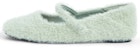(W) CHARLES & KEITH Mary Jane Flats 'Kelabu Hijau' CK1-70900239_GREEN