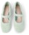 (W) CHARLES & KEITH Mary Jane Flats 'Kelabu Hijau' CK1-70900239_GREEN