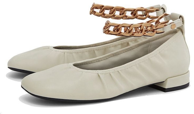 (Women) CHARLES & KEITH Mary Jane Flats 'Metallic Pink-White' CK1-70380900_CHALK Lookbook (Women) CHARLES & KEITH Mary Jane Flats 'Metallic Pink-White' CK1-70380900_CHALK