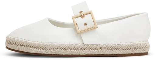 (W) CHARLES & KEITH Mary Jane Planos 'Espadrilles Blancas' CK1-70380929_WHITE Buy (W) CHARLES & KEITH Mary Jane Planos 'Espadrilles Blancas' CK1-70380929_WHITE