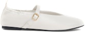 Order (W) CHARLES & KEITH Mary Jane Flats 'Putih' CK1-70580168_CHALK
