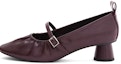 Buy (Women) CHARLES & KEITH Mary Jane Heels 'Burgundy Ruched' CK1-60580210_BURGUNDY