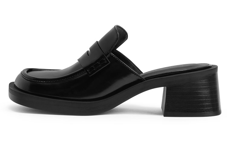 Lookbook (W) CHARLES & KEITH Mule 'Chunky High Heel Minimalis' CK1-60580247