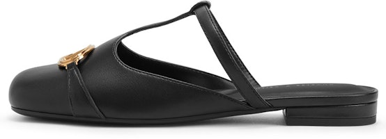 (Women) CHARLES & KEITH Mule Low Heel 'Black Tweed Patchwork' CK1-70900383_BLACK (Women) CHARLES & KEITH Mule Low Heel 'Black Tweed Patchwork' CK1-70900383_BLACK