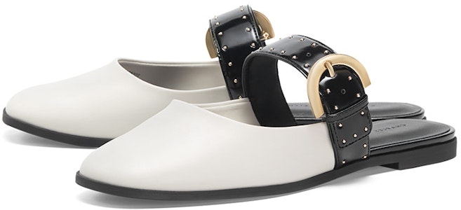 (W) CHARLES & KEITH Muller Heels Rendah 'Pink Putih Colorblock' CK1-70580187_CHALK Order (W) CHARLES & KEITH Muller Heels Rendah 'Pink Putih Colorblock' CK1-70580187_CHALK