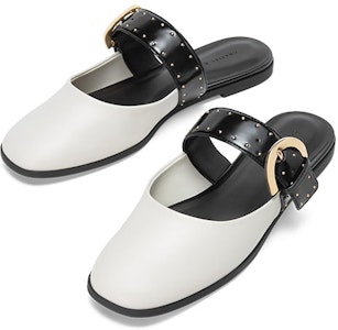 (W) CHARLES & KEITH Muller Heels Rendah 'Pink Putih Colorblock' CK1-70580187_CHALK Lookbook (W) CHARLES & KEITH Muller Heels Rendah 'Pink Putih Colorblock' CK1-70580187_CHALK