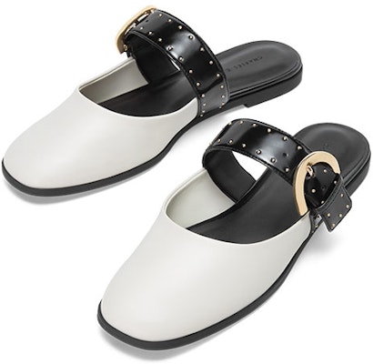 (Women) CHARLES & KEITH Muller Low Heel 'Pink White Colorblock' CK1-70580187_CHALK Lookbook (Women) CHARLES & KEITH Muller Low Heel 'Pink White Colorblock' CK1-70580187_CHALK