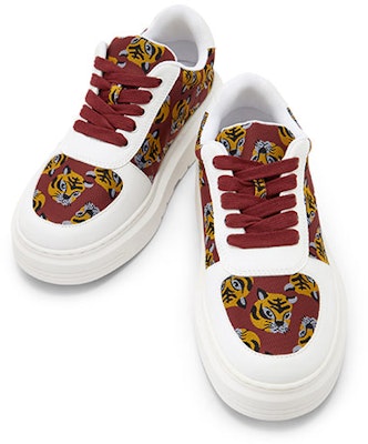 (Women) CHARLES & KEITH Platform Lace-Up Sneaker 'Red Tiger' CK1-70900354_RED Lookbook (Women) CHARLES & KEITH Platform Lace-Up Sneaker 'Red Tiger' CK1-70900354_RED