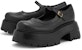 (W) CHARLES & KEITH Platform Mary Jane 'Hitam' CK1-70280030