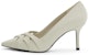 (Women) CHARLES & KEITH Pointed-Toe Stiletto 'Pink-White' CK1-60361350_CHALK