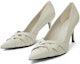 Lookbook (Women) CHARLES & KEITH Pointed-Toe Stiletto 'Pink-White' CK1-60361350_CHALK