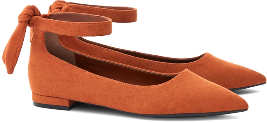 (Women) CHARLES & KEITH Pointed Toe Slingback Flats 'Brandy' CK1-70900291_COGNAC Lookbook (Women) CHARLES & KEITH Pointed Toe Slingback Flats 'Brandy' CK1-70900291_COGNAC