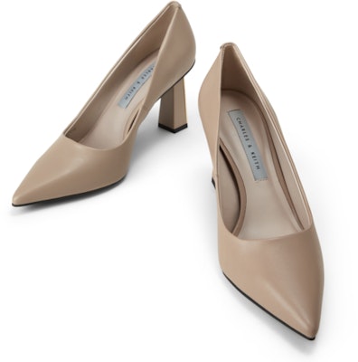 (W) CHARLES & KEITH 블랙 스틸레토 펌프스 CK1-60361430 Sizing (W) CHARLES & KEITH 블랙 스틸레토 펌프스 CK1-60361430