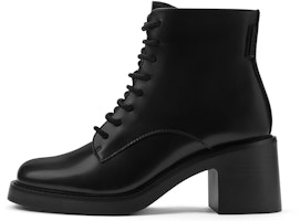 (Women) CHARLES & KEITH PU 'British Style Side Zip High Heel Skinny Short Martin Boot Black' CK1-90920134 (Women) CHARLES & KEITH PU 'British Style Side Zip High Heel Skinny Short Martin Boot Black' CK1-90920134