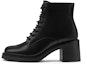 Buy (W) CHARLES & KEITH PU 'Boot Pelana Tinggi Ala Inggeris Zip Sisi Hitam' CK1-90920134