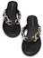 Shop (W) CHARLES & KEITH PU 'Sandal Selipar Rantai Hitam Bergaya' CK1-70280026_BLACK