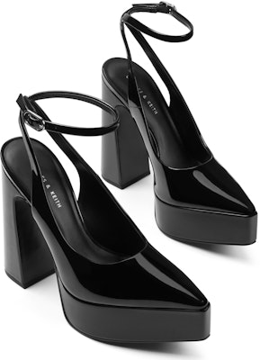 (Women) CHARLES & KEITH PU 'Fashion Peep-Toe Barbie Chunky High Heel Sandal' CK1-60361483 Lookbook (Women) CHARLES & KEITH PU 'Fashion Peep-Toe Barbie Chunky High Heel Sandal' CK1-60361483