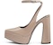 (W) CHARLES & KEITH PU 'Sandal Tumit Tinggi Chunky Peep-Toe Barbie Bergaya' CK1-60361483