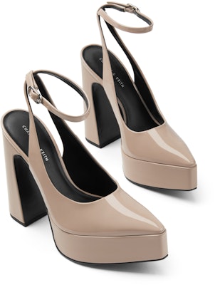 (W) CHARLES & KEITH 바비 peep-toe 힐 샌들 CK1-60361483 Details for (W) CHARLES & KEITH 바비 peep-toe 힐 샌들 CK1-60361483
