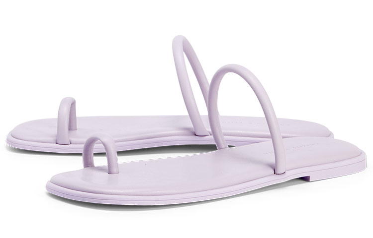 Lookbook (W) CHARLES & KEITH Sandalias Casual Lavanda de Punta en PU CK1-71720037_LILAC