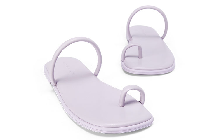 Shop (W) CHARLES & KEITH Sandalias Casual Lavanda de Punta en PU CK1-71720037_LILAC