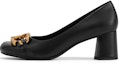 Buy (W) CHARLES & KEITH PU 'Tumit Chunky Fesyen Perhiasan Metalik' CK1-60920321
