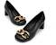 (W) CHARLES & KEITH PU 'Tumit Chunky Fesyen Perhiasan Metalik' CK1-60920321
