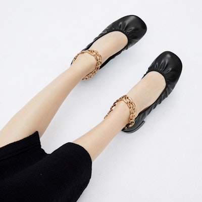 (W) 찰스앤키스 메리제인 플랫 (블랙) CK1-70380900_BLACK Shop (W) 찰스앤키스 메리제인 플랫 (블랙) CK1-70380900_BLACK
