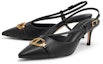 Lookbook (Women) CHARLES & KEITH PU Black 'Casual Comfort Stiletto' CK1-60361403_BLACK