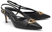 Shop (Women) CHARLES & KEITH PU Black 'Casual Comfort Stiletto' CK1-60361403_BLACK